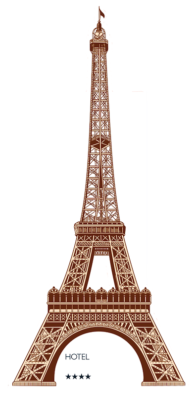 Réglette Paris Tour Eiffel | Un Brin de Provence