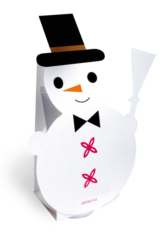Bonhomme de neige Règlette | Un Brin de Provence
