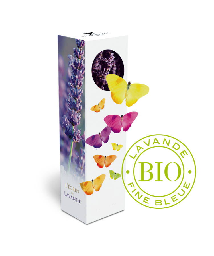 Papillons avec bouquet de lavande fine | Un Brin de Provence